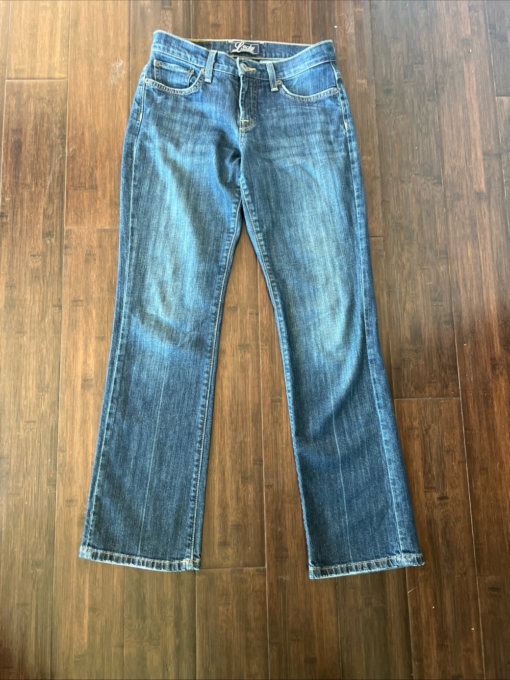 Lucky Brand Denim Jeans ‘New Easy Rider’ Midrise Bootcut 4/27 - 30” Inseam Y2K
